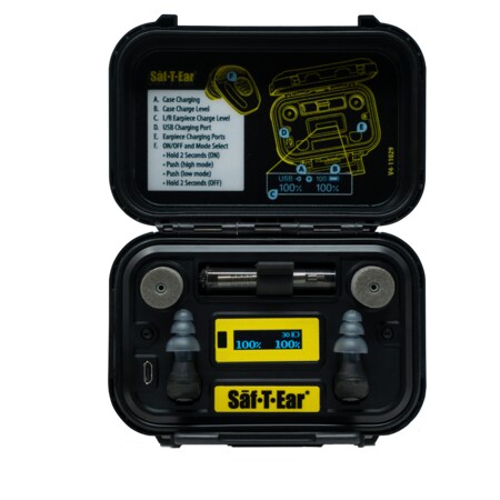 Saf-T-Ear Safety Buds Elite Rechargable Hearing Protection ERSTE-BUDSPROPOWER+